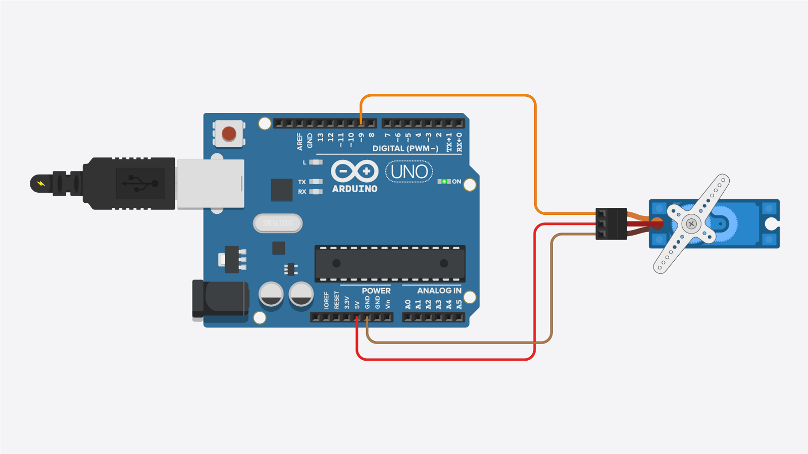Servo Motor Schematic